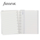 Fekete-Fehér A5 Filofax Notebook Impressions Deco