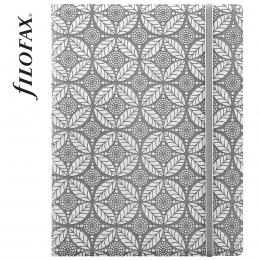 Szürke-fehér Filofax Notebook Impressions A5
