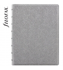 Ezüst A5 | Filofax Notebook Saffiano Metallic