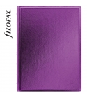 Lila A5 | Filofax Notebook Saffiano Metallic