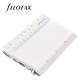Lila-fehér Pocket Filofax Notebook Impressions
