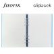 Kék A5 Filofax Clipbook Saffiano Fluoro