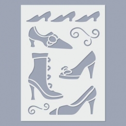 Cipők stencil