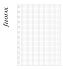 A4 négyzethálós fehér jegyzetlap | Filofax Notebook