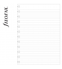 A4 vonalas fehér jegyzetlap | Filofax Notebook