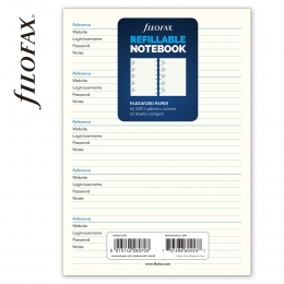 A5 jelszólista | Filofax Notebook