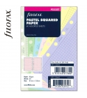 Pocket négyzethálós jegyzetlap pasztell színű | Filofax