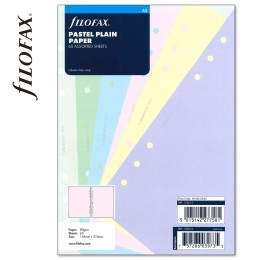 A5 üres jegyzetlap pasztell színű | Filofax