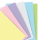 Pocket vonalas jegyzetlap pasztell színű | Filofax