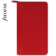 Piros Personal Compact Zip Saffiano határidőnapló | Filofax