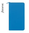 Kék Personal Compact Zip Saffiano Fluoro határidőnapló | Filofax