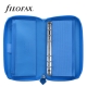 Kék Personal Compact Zip Saffiano Fluoro határidőnapló | Filofax