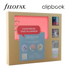 Rose A5 Clipbook Kreatív készlet | Filofax gyűrűs füzet