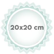 20x20 cm