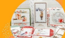 Karácsonyi képeslapok és ajándékkísérő címkék scrapbooktechnikával